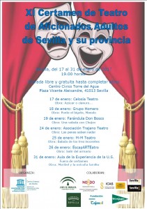 Cartel oficial del certamen teatral