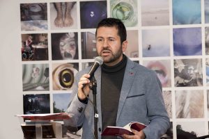 Monroy en la presentación de 'Torno al corazón'